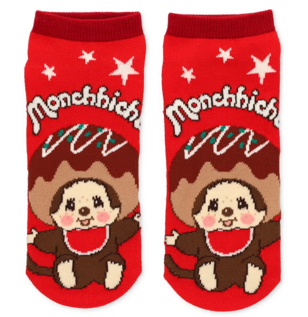 Monchhichi Ankle Socks Takoyaki Shop Food Theme