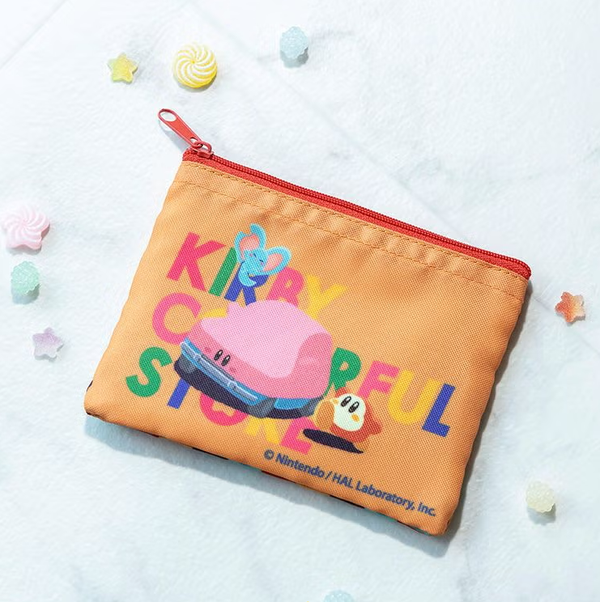 Kirby Tissue Pouch with Zipper Pocket