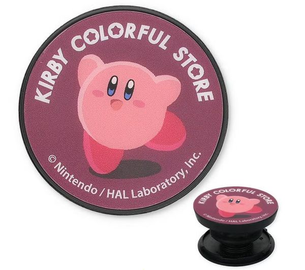 Kirby POCOPOCO Phone Grip Stand Jump Design