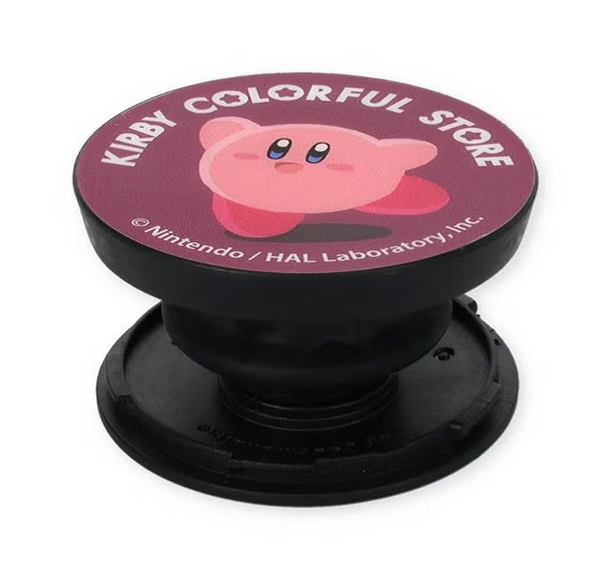 Kirby POCOPOCO Phone Grip Stand Jump Design