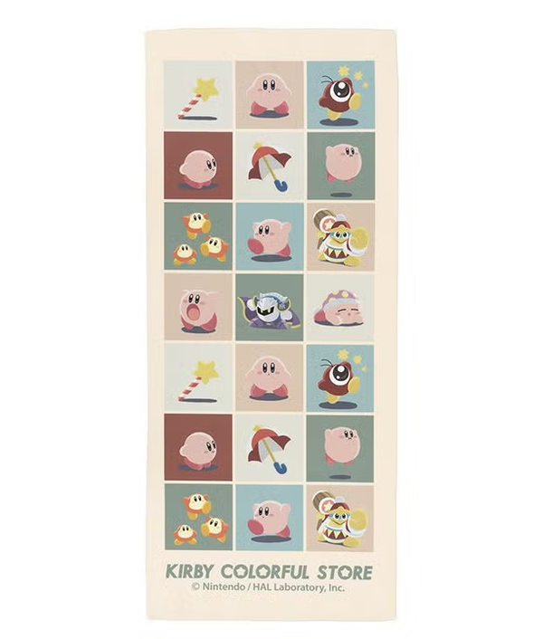 Kirby Hybrid Face Towel Soft Color