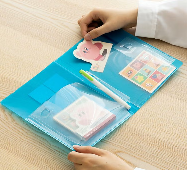 Kirby Portable Document Folder with Elastic Band