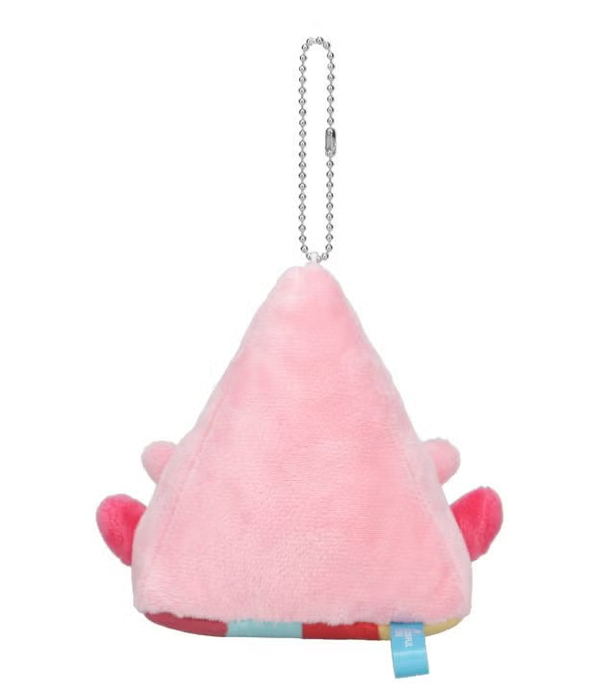 Kirby Traffic Cone Mascot Plush Keychain
