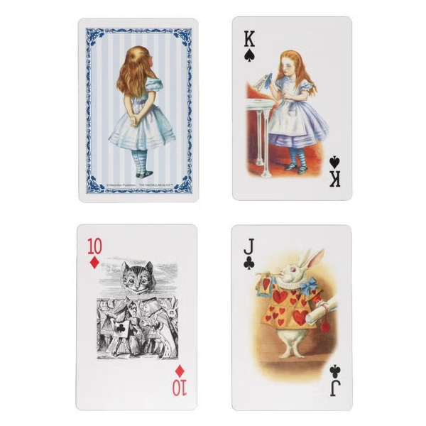 Macmillan Alice in Wonderland Playing Cards