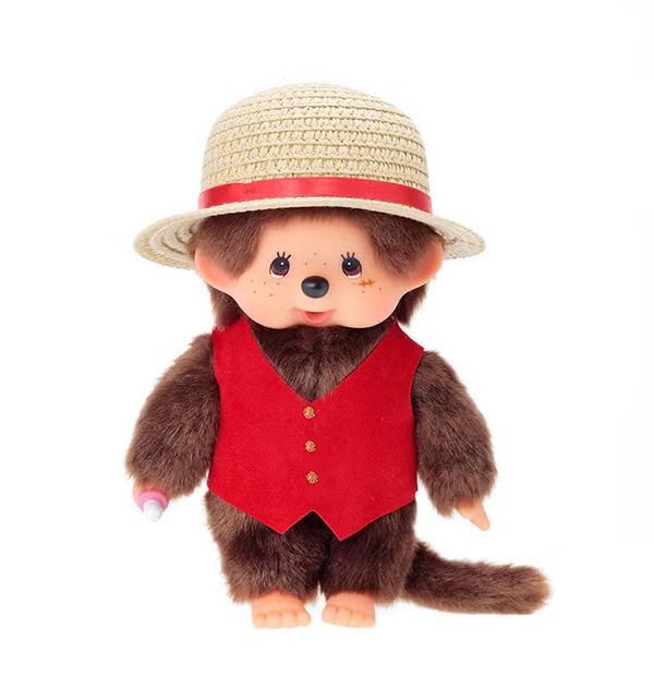 Monchhichi x Netflix One Piece Luffy Plush S Size