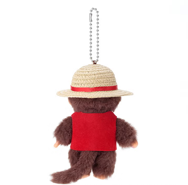 Monchhichi x Netflix One Piece Luffy Mascot Keychain SS