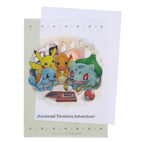 Pokemon Timeless Adventure A4 Clear File