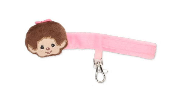 Monchhichi Bag Key Holder (Pink)