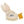 Load image into Gallery viewer, Macmillan Alice White Rabbit Plush Badge Pin
