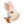 Load image into Gallery viewer, Macmillan Alice White Rabbit Plush Badge Pin

