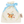 Load image into Gallery viewer, Macmillan Alice White Rabbit Drawstring Bag White
