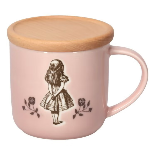 Macmillan Alice Mug with Wooden Coaster Lid