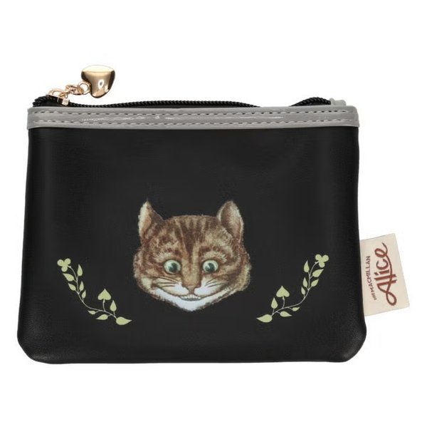 Macmillan Alice Cheshire Cat Flat Pouch Black
