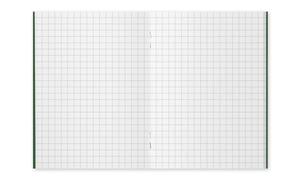 Traveler's Company Passport Size Notebook Refill – 5mm Grid MD Paper (2 Pack)