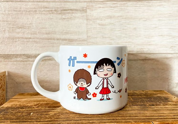 Monchhichi × Chibi Maruko-chan Wide Mug Cup