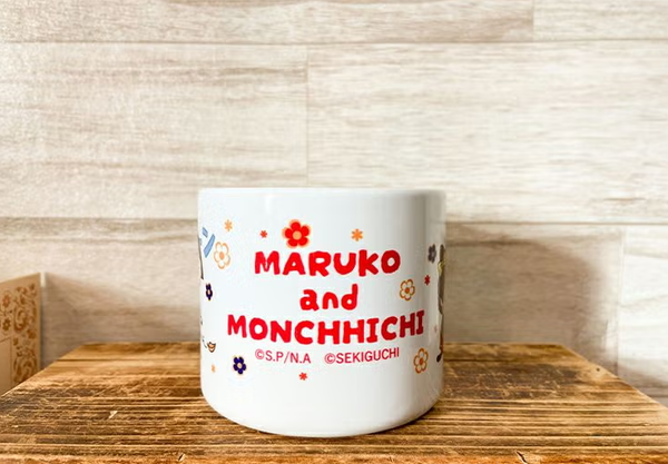 Monchhichi × Chibi Maruko-chan Wide Mug Cup