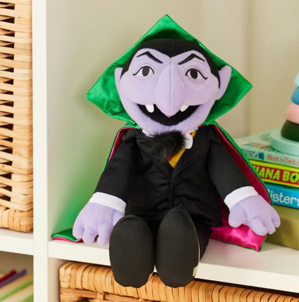 Sesame Street The Count Plush Toy 33cm