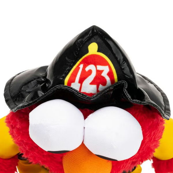 Sesame Street Firefighter Elmo Plush Toy 33cm