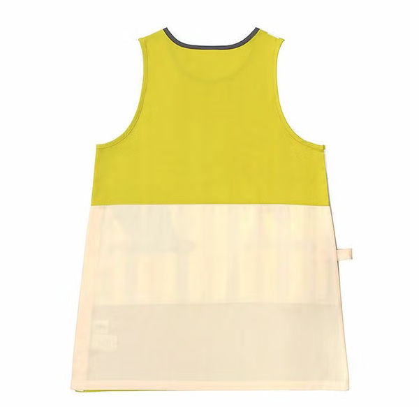Sesame Street Striped Mustard Apron