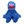 Load image into Gallery viewer, Sesame Street Grover Plush Toy 23cm
