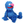 Load image into Gallery viewer, Sesame Street Grover Plush Toy 23cm
