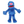 Load image into Gallery viewer, Sesame Street Grover Plush Toy 23cm
