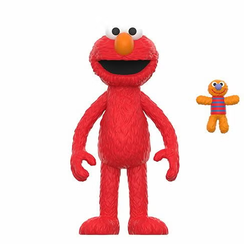 Sesame Street Elmo ReAction 3.75-Inch Action Figure Series 4