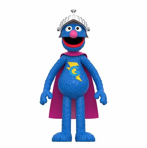 Sesame Street Super Grover ReAction 3.75-Inch Action Figure Series 3