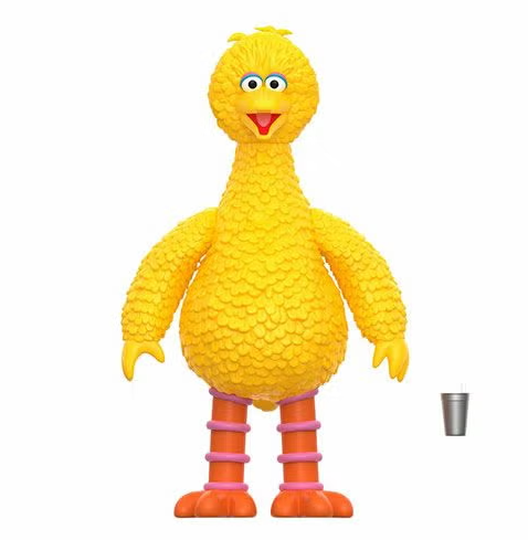 Sesame Street Big Bird ReAction 3.75-Inch Action Figure Series 3