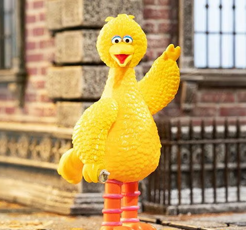 Sesame Street Big Bird ReAction 3.75-Inch Action Figure Series 3