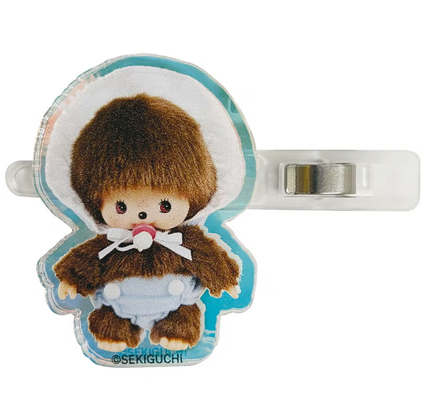 Monchhichi Aurora Acrylic Hair Clip Set – Bebichhichi Character 2 Pack