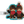 Load image into Gallery viewer, Monchhichi Aurora Acrylic Hair Clip Set – Friends Design 2 Pack Character
