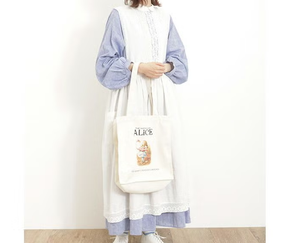 Alice × Samansa Mos2 Printed Tote Bag