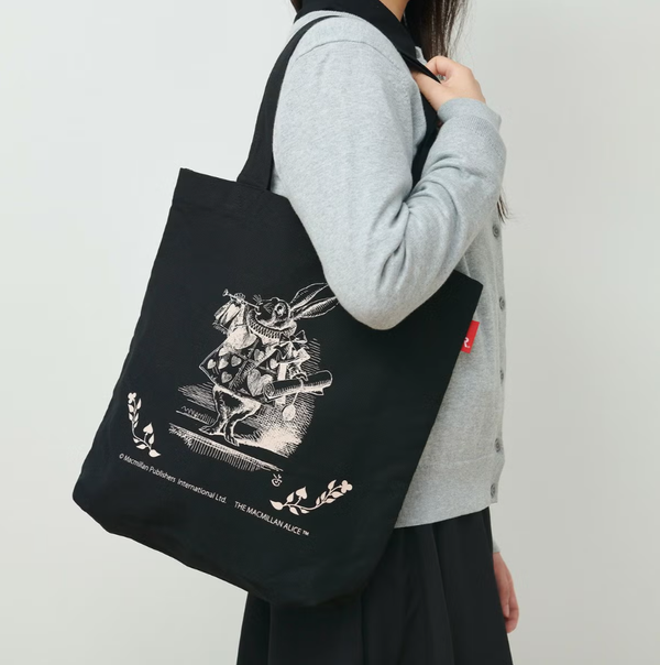ROOTOTE Alice White Rabbit Tall Tote Bag