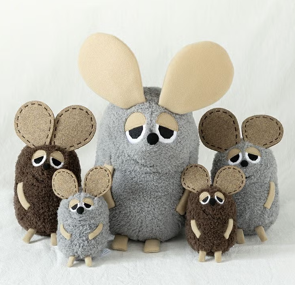 Leo Lionni Frederick Plush Toy M Gray Mouse