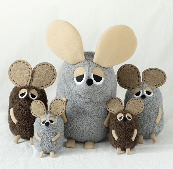 Leo Lionni Frederick Plush Toy S Gray Mouse