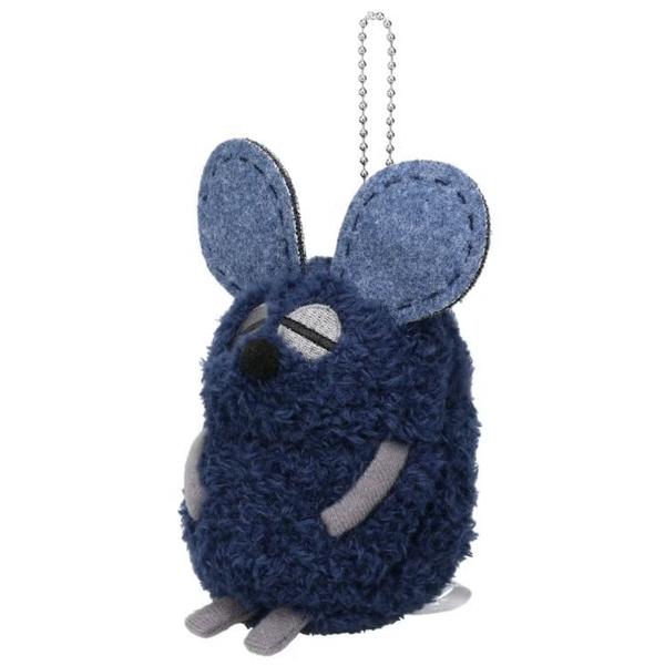 Leo Lionni Frederick Mascot Plush Keychain - Navy Mouse