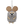 Load image into Gallery viewer, Leo Lionni Frederick Mascot Plush Keychain - Gray Mouse
