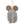 Load image into Gallery viewer, Leo Lionni Frederick Mascot Plush Keychain - Gray Mouse
