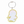 Load image into Gallery viewer, Monchhichi Retro Street Acrylic Ring Keychain
