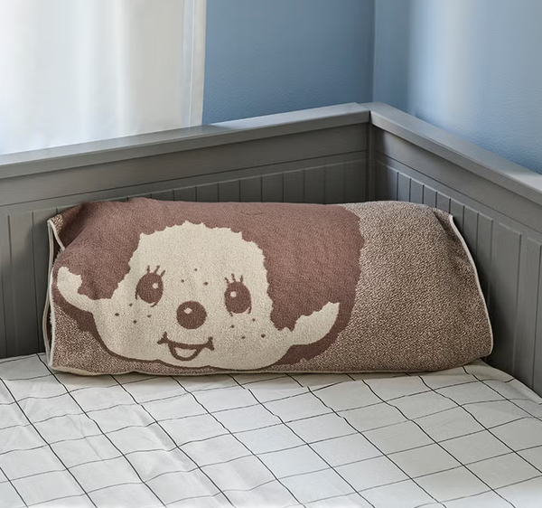 Monchhichi Stretch Pillowcase – Brown