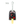 Load image into Gallery viewer, Monchhichi Candy Dome Keychain Black
