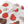 Load image into Gallery viewer, Monchhichi Gauze Towel Handkerchief Red
