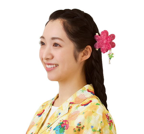 Pokemon Maractus Flower Hair Claw