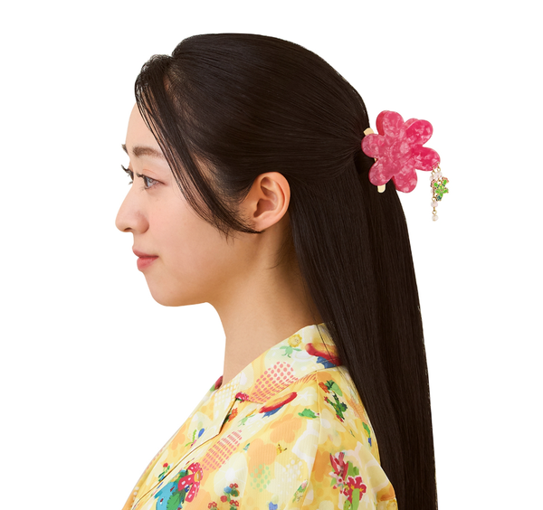 Pokemon Maractus Flower Hair Claw