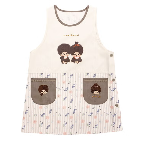 Monchhichi Floral Stripe Apron