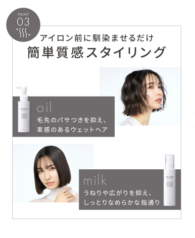Salonia Hair Styling Milk Straight 120ml