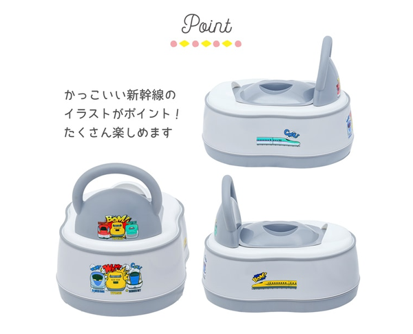 Shinkansen 5 Way Potty Training Seat