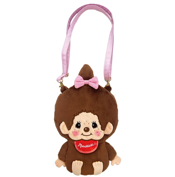Monchhichi Plush Pochette Crossbody Bag