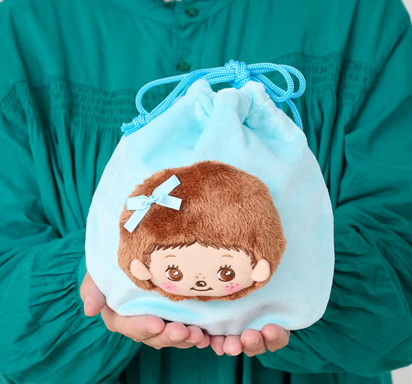 Monchhichi Babychichi Boy Mascot Drawstring Pouch
